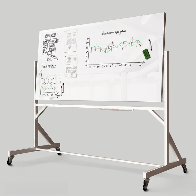 移动白板3D模型