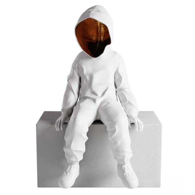 雕塑摆件3D模型
