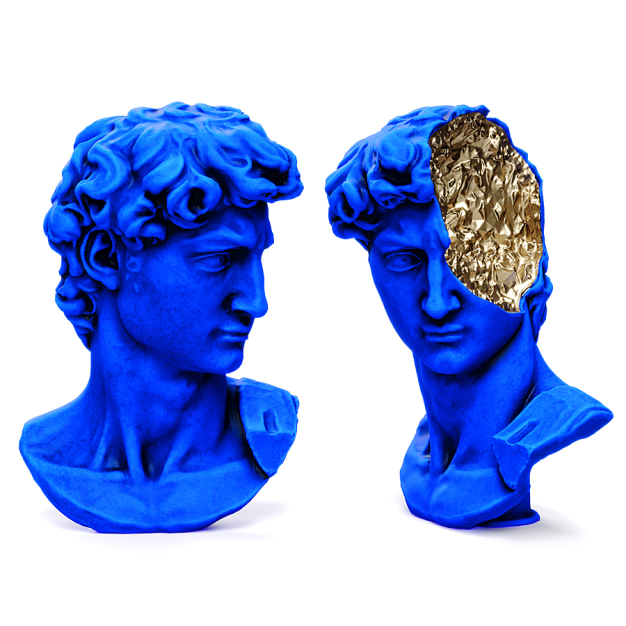 人物雕塑摆件3D模型