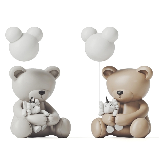 玩具熊3D模型