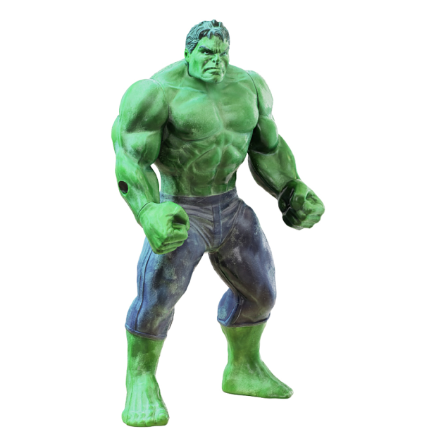 现代绿巨人玩偶3D模型
