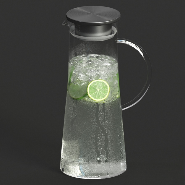 柠檬水3D模型