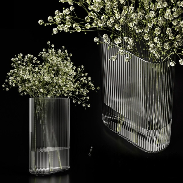 满天星干花 插花3D模型