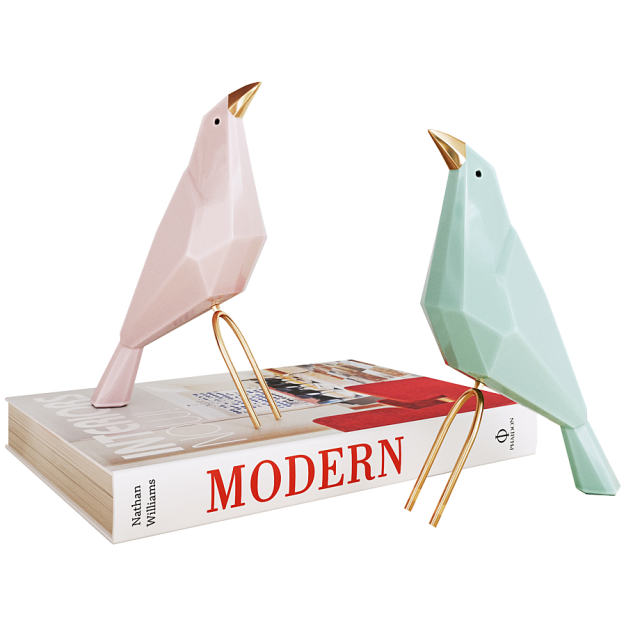 现代书籍饰品摆件3D模型