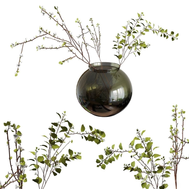 花艺摆件3D模型