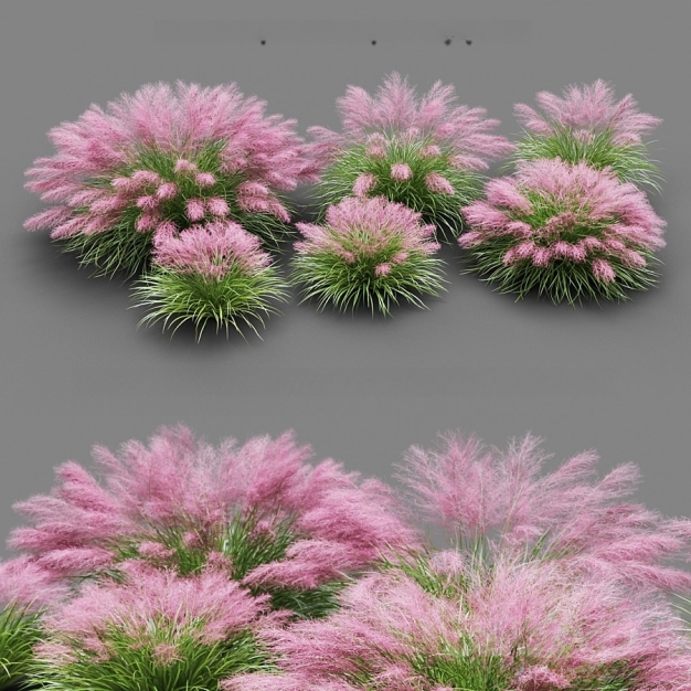 花草3D模型