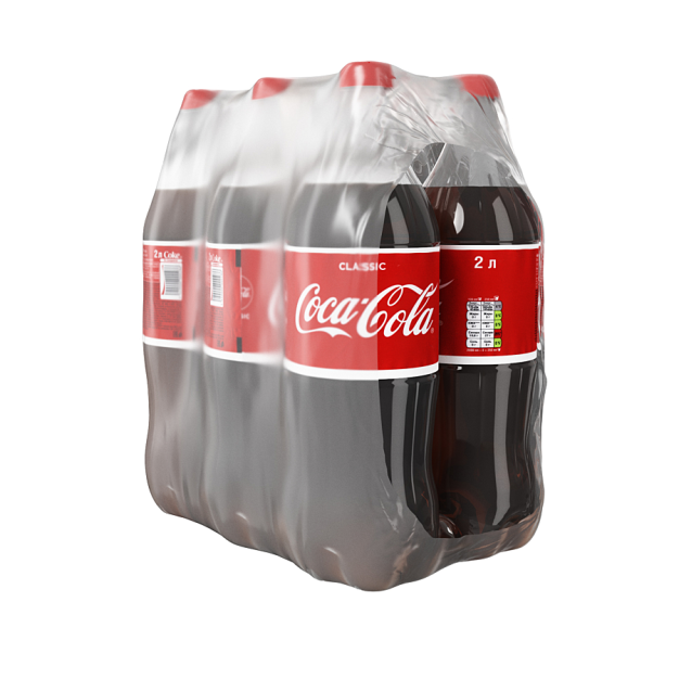 现代可口可乐饮料3D模型