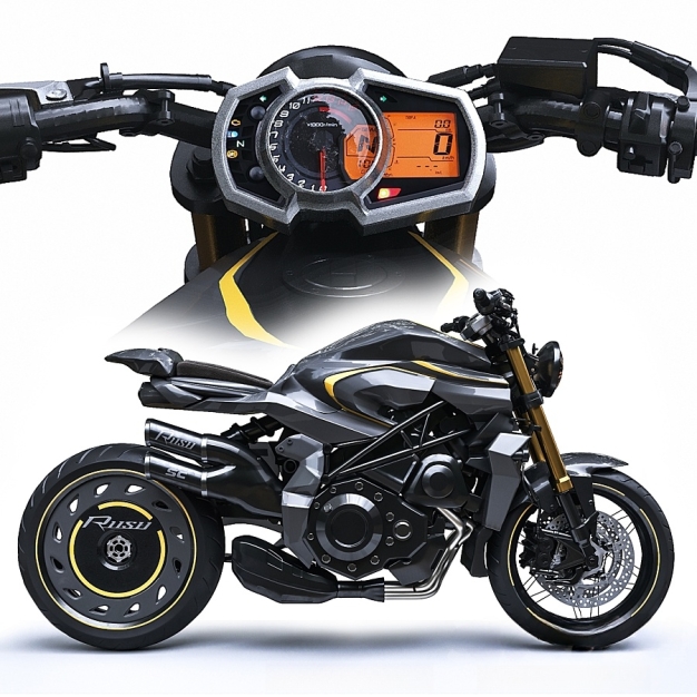 摩托车3D模型