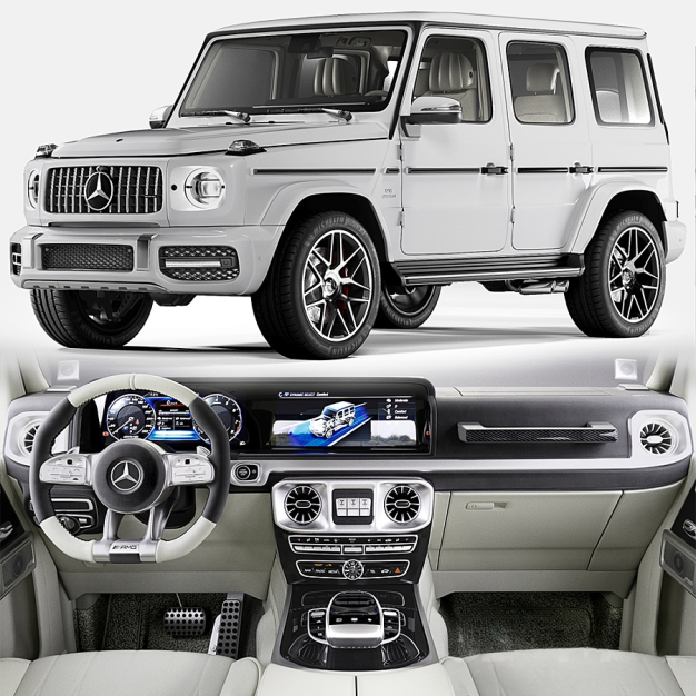 现代奔驰汽车3D模型