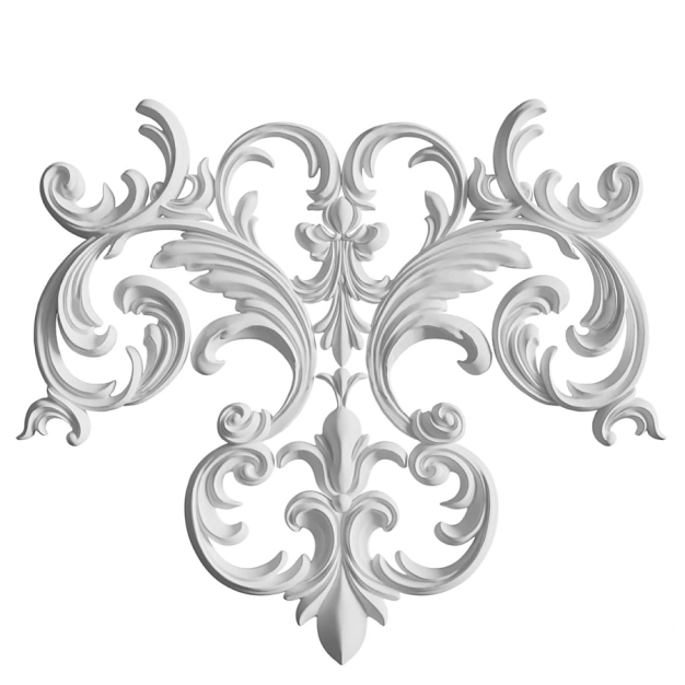 石膏雕花3D模型