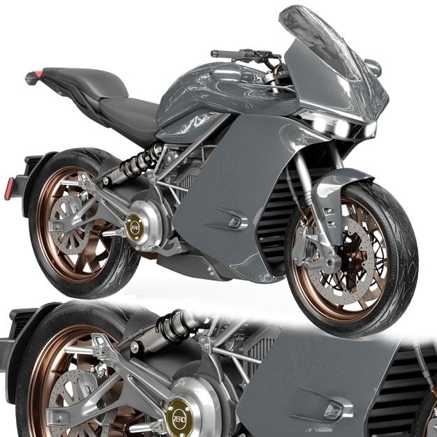 摩托车3D模型
