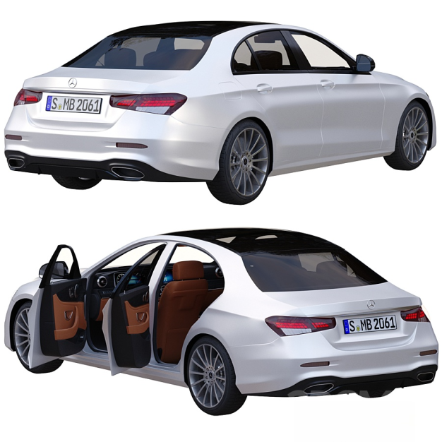 现代奔驰汽车3D模型