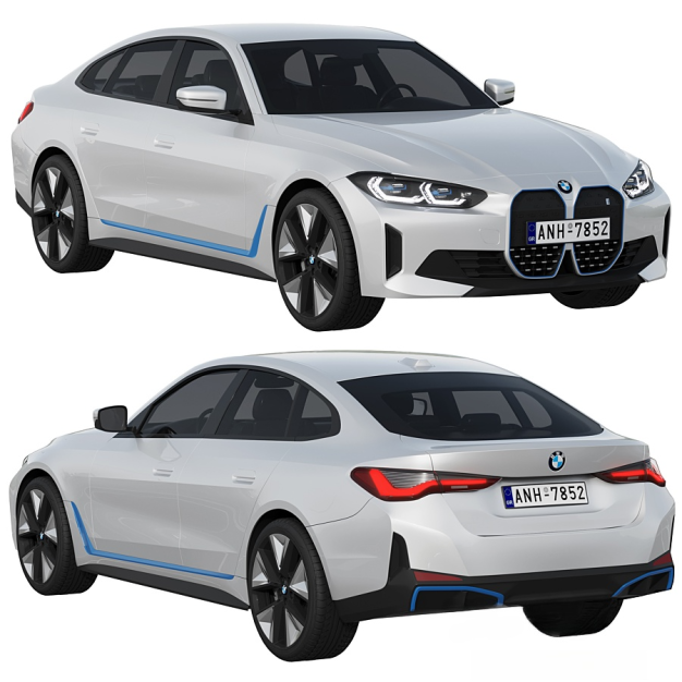 宝马汽车3D模型