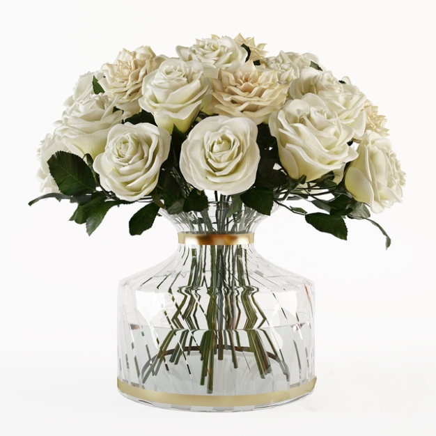 花艺 鲜花 插花摆件3D模型