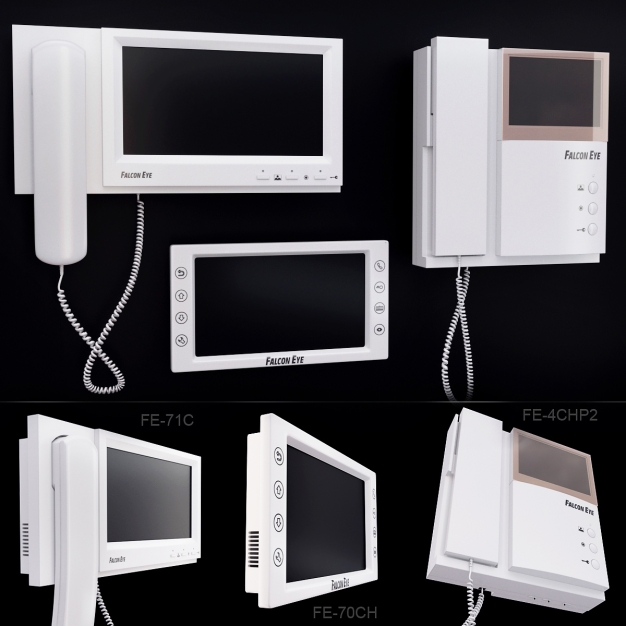 可视门铃3D模型