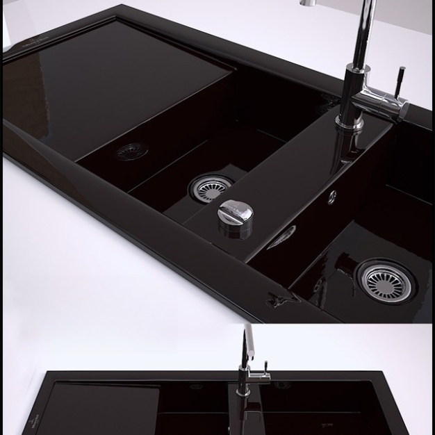 水槽洗菜盆3D模型