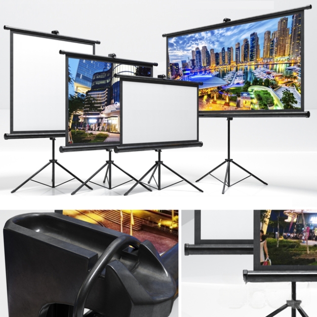 投影幕布3D模型