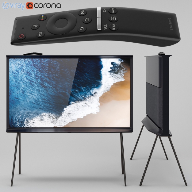 电视机3D模型
