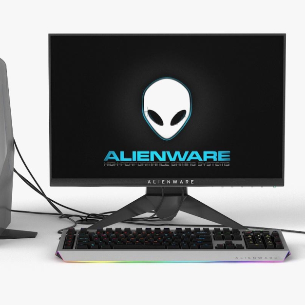 外星人电脑3D模型