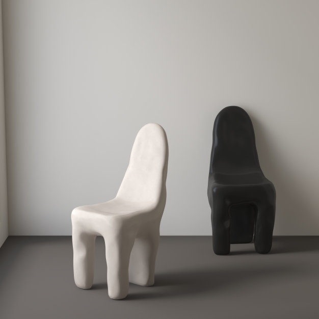 现代休闲椅3D模型