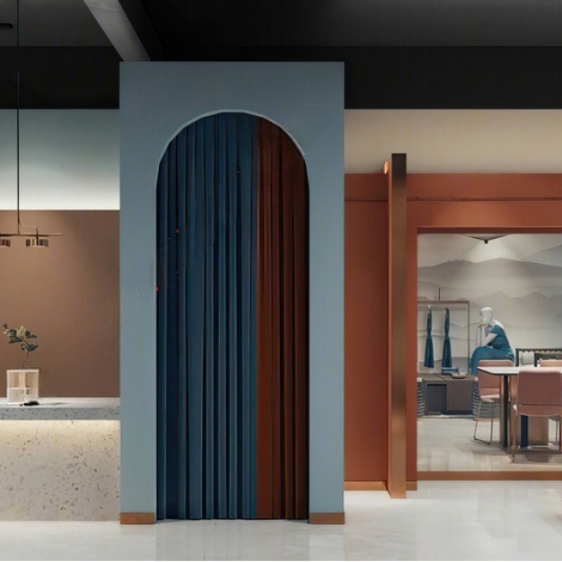 北欧服装店3d模型