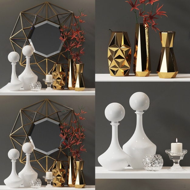 现代装饰品3D模型