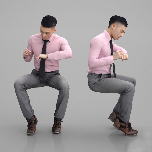 男人3D模型