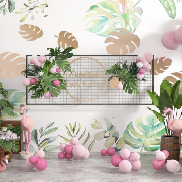 气球 绿植美陈3D模型