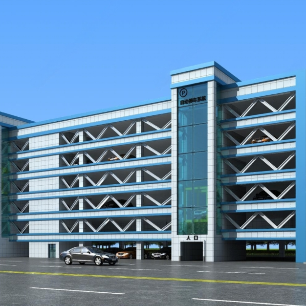 智慧停车场3D模型
