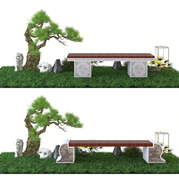 园艺小品3D模型