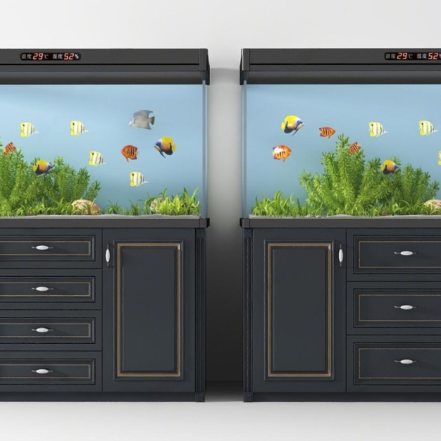 鱼缸3D模型