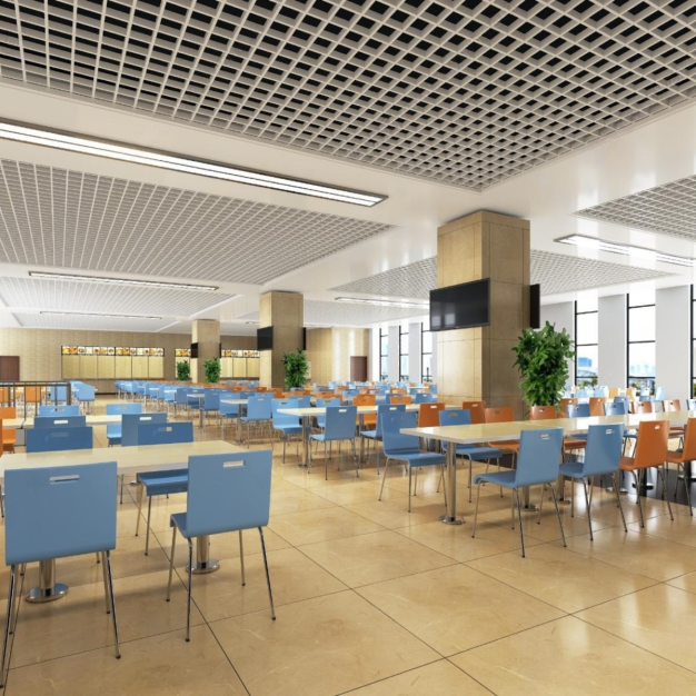 食堂餐厅3D模型