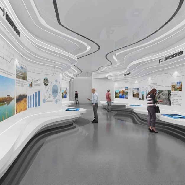 现代展厅3D模型