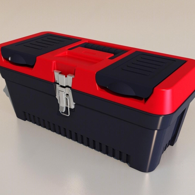 工具箱3D模型