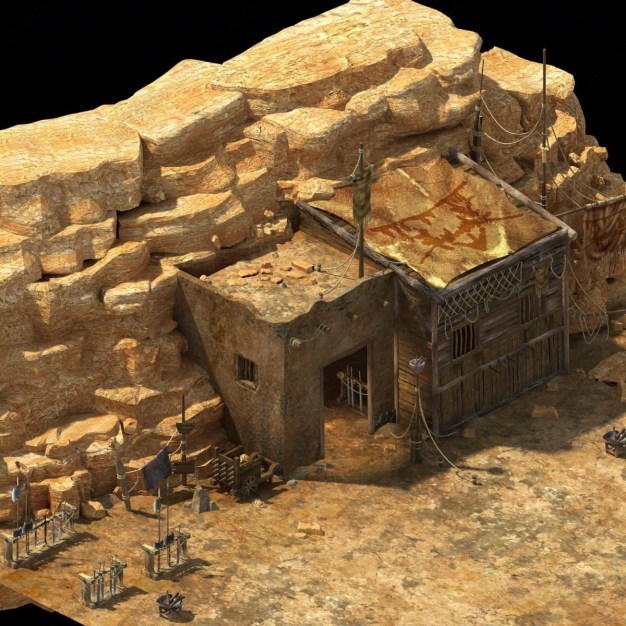 岩石 矿山3D模型