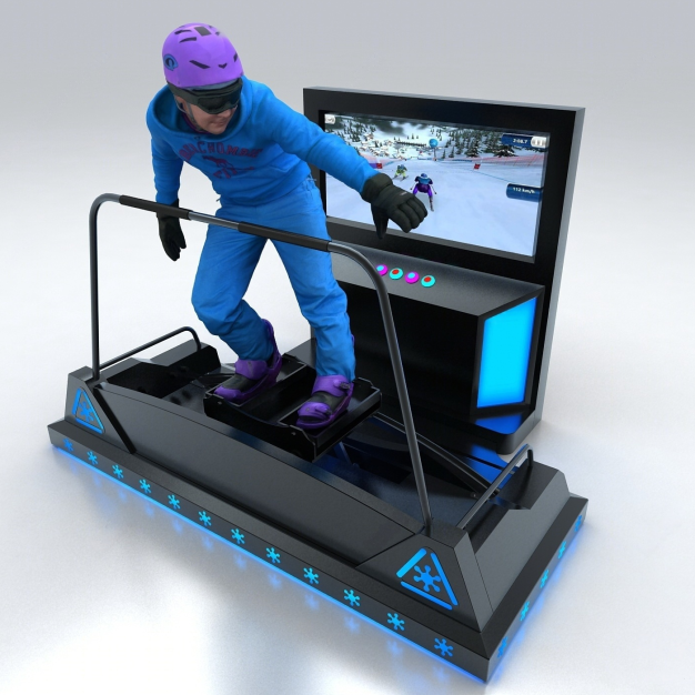 VR滑雪机3D模型