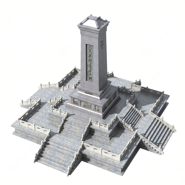 城市纪念碑3D模型