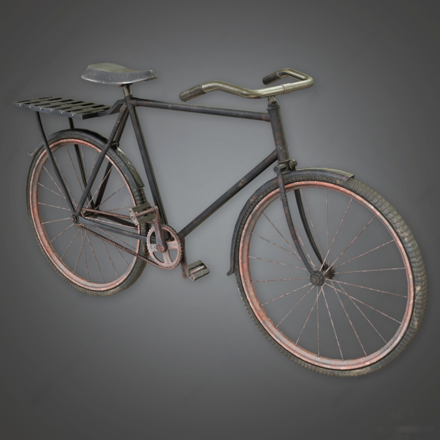 自行车3D模型