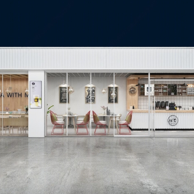 奶茶店3D模型