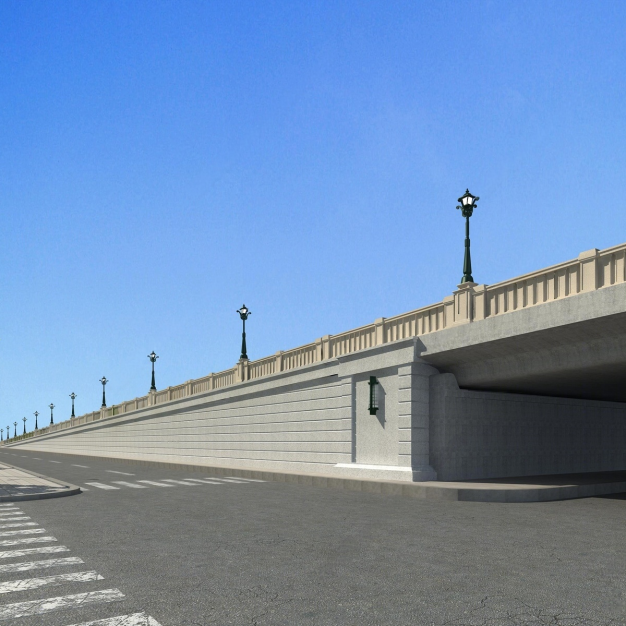 立交桥 公路3D模型