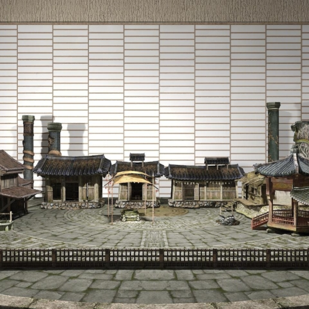  古建3D模型