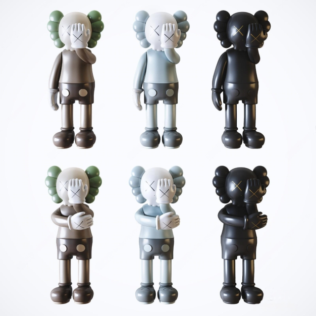 现代潮流OriginalFake 公仔手办3D模型