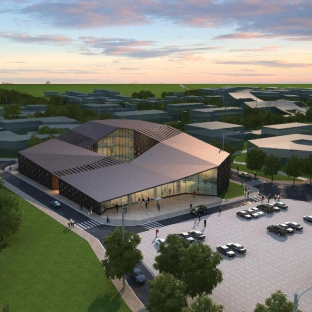 公共建筑3D模型