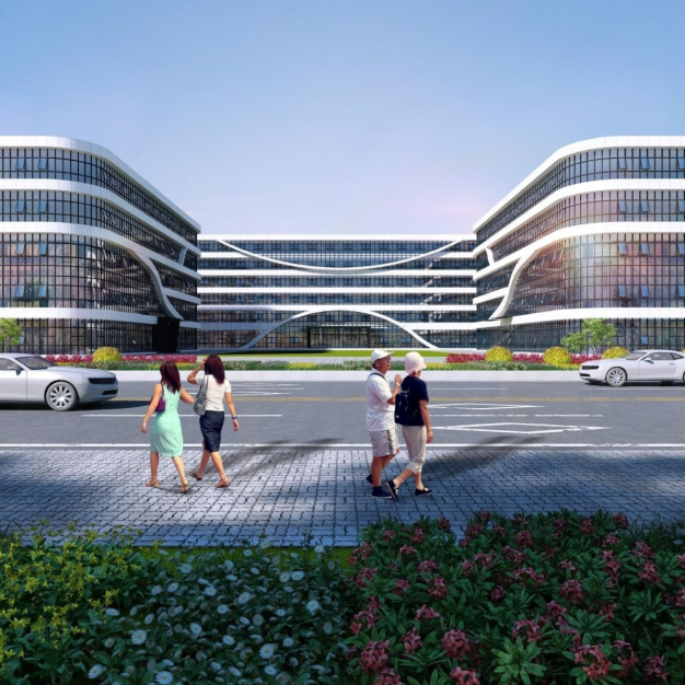 办公建筑大楼3D模型