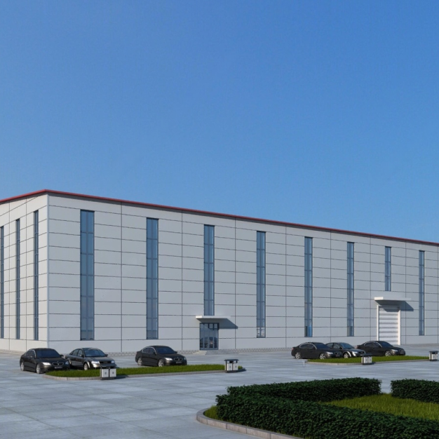 工厂建筑3D模型