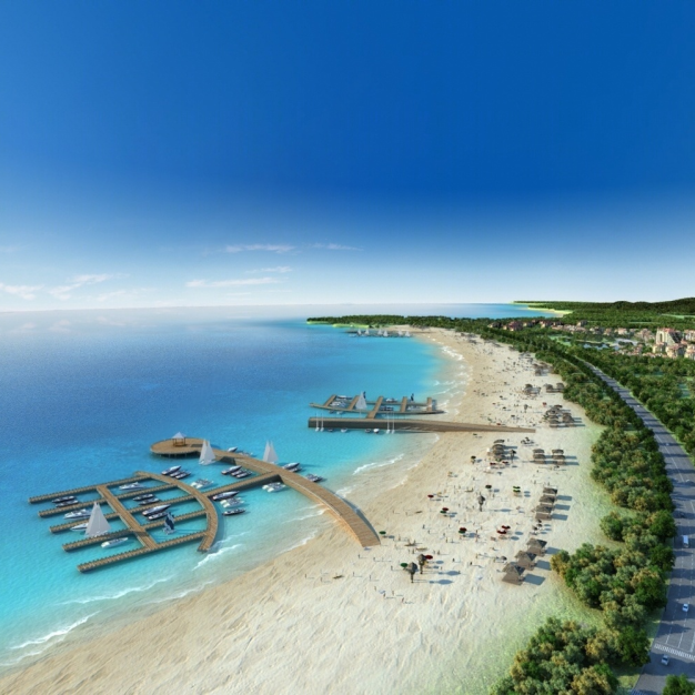 海岸景观3D模型