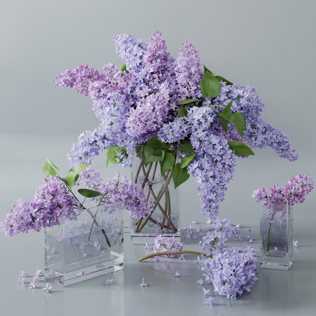 花艺3D模型
