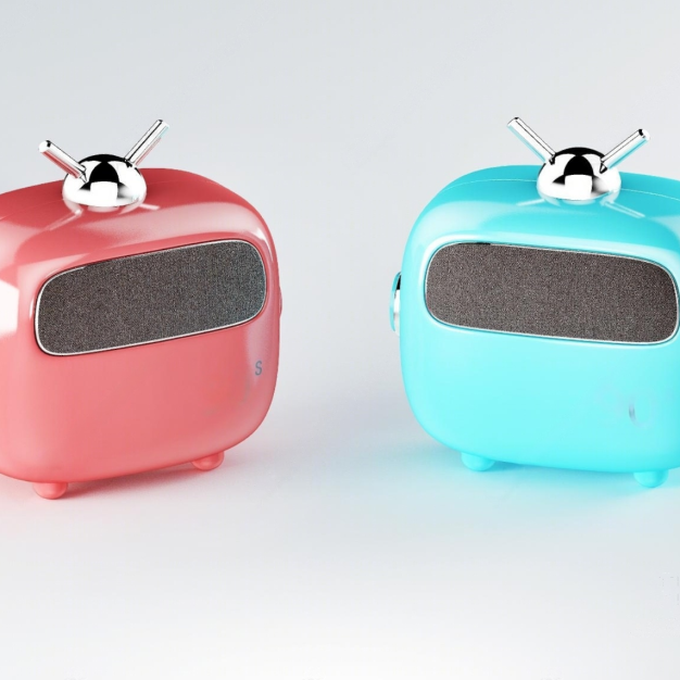 无线蓝牙音箱3D模型