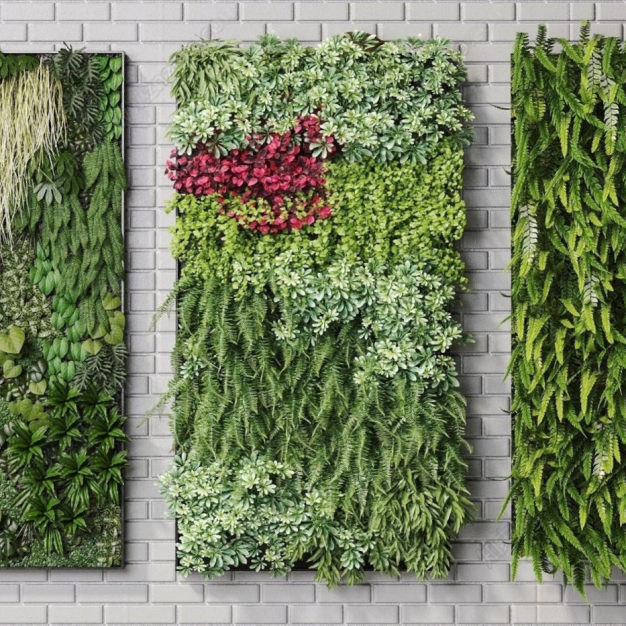 植物墙3D模型