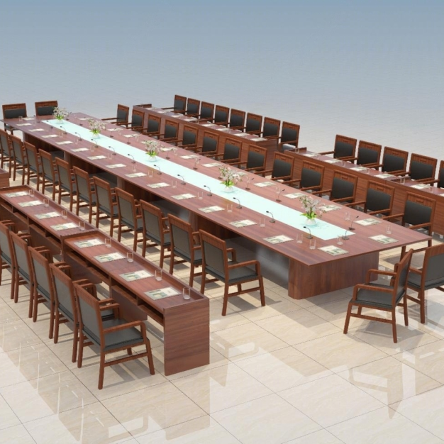 大会议桌3D模型